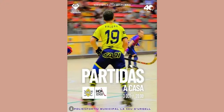 Primer partit del CH Cadí a casa, contra el Lleidanet Alpicat