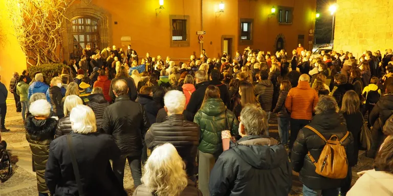 La Seu d'Urgell se suma a les concentracions per exigir l'aturada de la guerra a Ucraïna