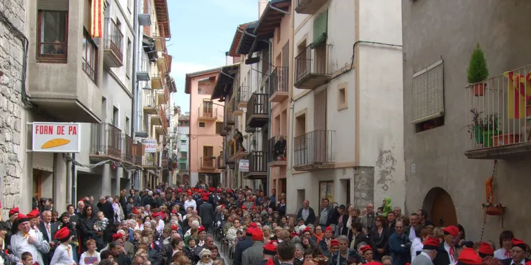 Més de 200 cantaires participen en la Trobada de Caramelles d'Organyà