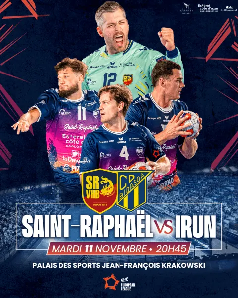 IRUDEK BIDASOA IRUN SE JUEGA EUROPA EN LA FORTALEZA DE SAINT-RAPHAEL