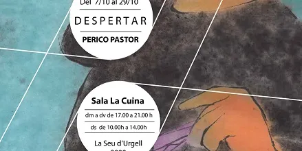 Perico Pastor presenta a la Seu d'Urgell l'exposició 'Despertar', inspirada en la seva recuperació