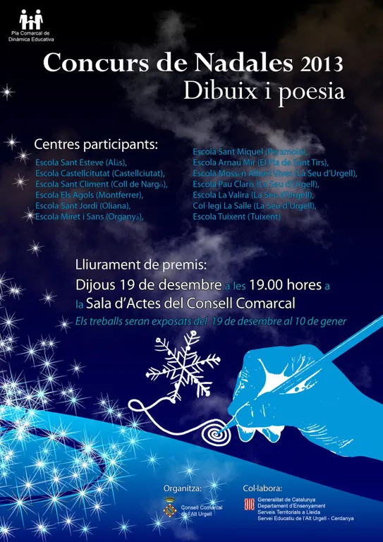 Lliurament de premis del Concurs de Nadales i Poesia