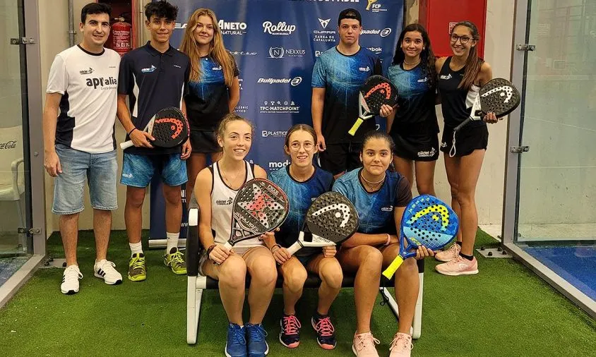 L’equip del Pàdel Cambrils sots 16 guanya el campionat provincial de la Federació Catalana de Pàdel