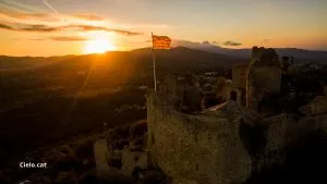 Sortida per fotografiar la posta de sol i la lluna amb els Fotògrafs de Pineda