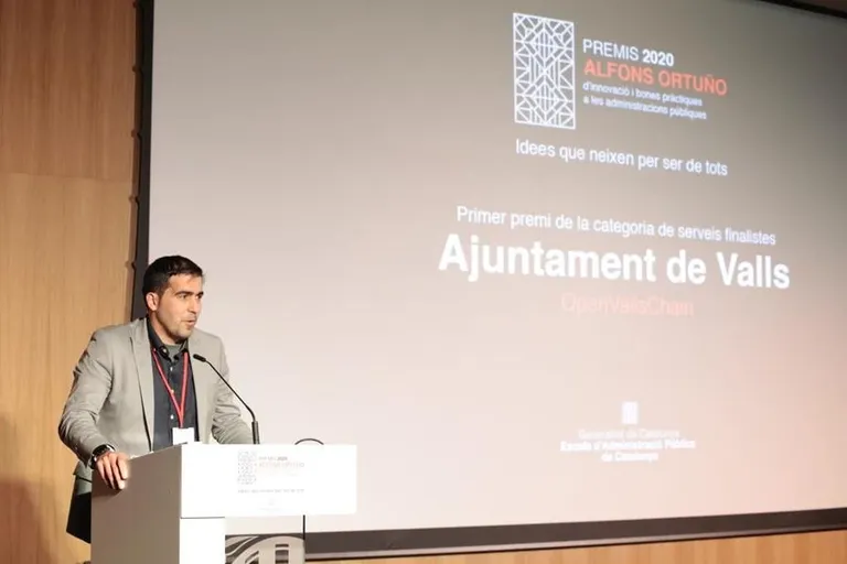 El projecte OpenVallsChain guardonat als Premis Alfons Ortuño