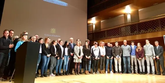 La piragüista Mònica Dòria, protagonista de la Nit de l'Esport d'Andorra 2017
