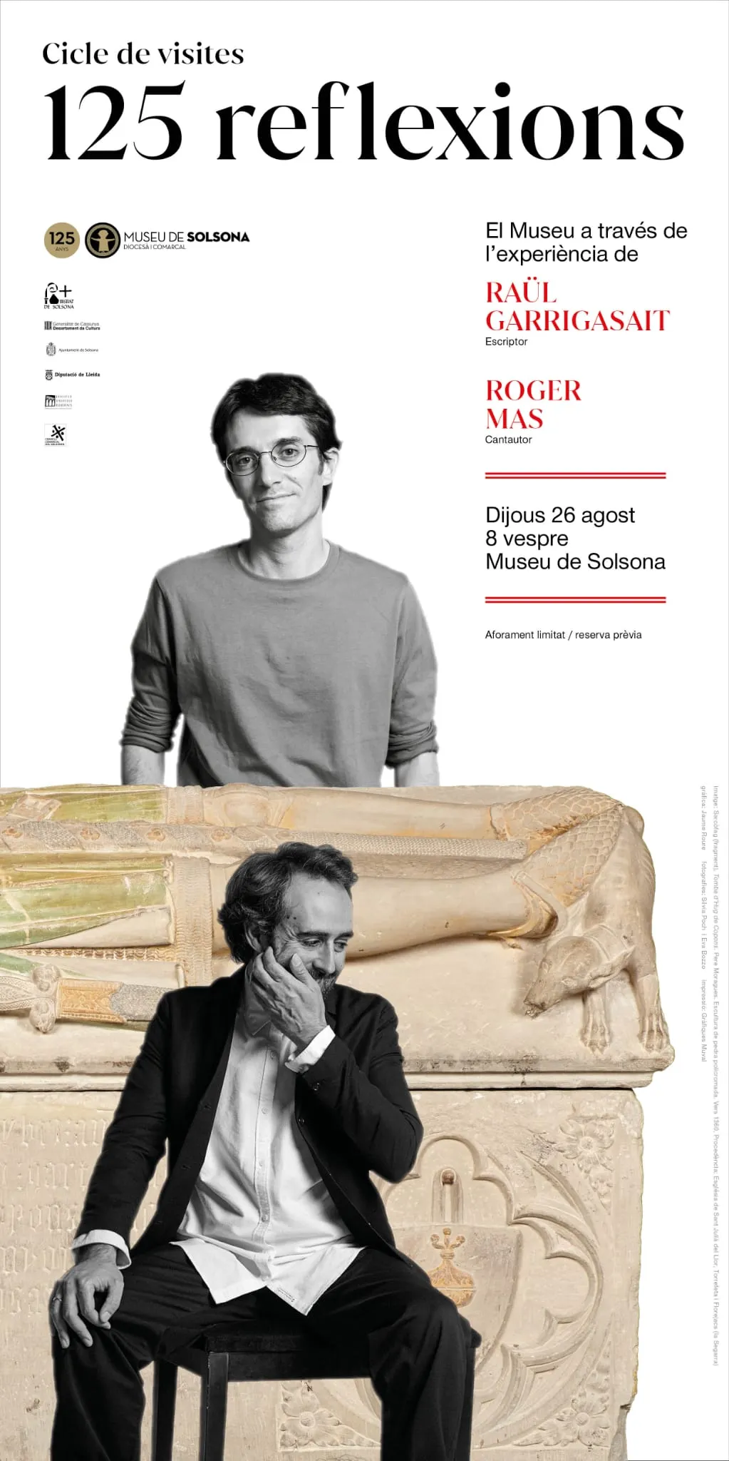 El Museu de Solsona convida a conèixer l'equipament amb els ulls de Raül Garrigasait i Roger Mas