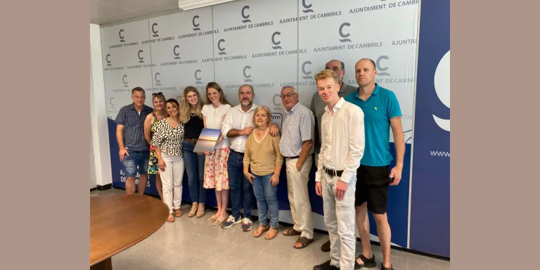 L’Ajuntament de Cambrils rep representants del Centre Cristià ABC i l’església GoB Church d’Alemanya