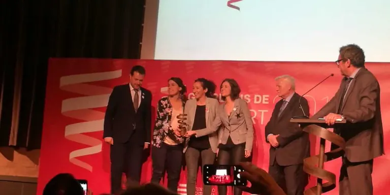La Residència Geriàtrica Mas Vell rep el premi de la Fundació Catalana per a l'Esport