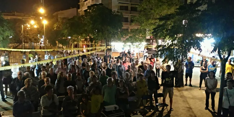 Actes commemoratius de l'1-O a Pineda