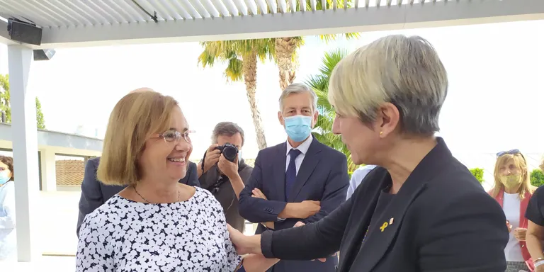 La consellera de Justícia, Lourdes Ciuró, presideix a Cambrils el lliurament del Premi Agustí Juandó i Royo