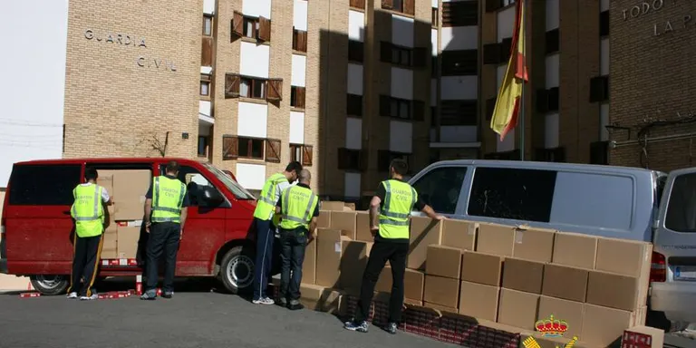 La Guàrdia Civil deté quatre persones per contraban de tabac a Montferrer i Castellbò