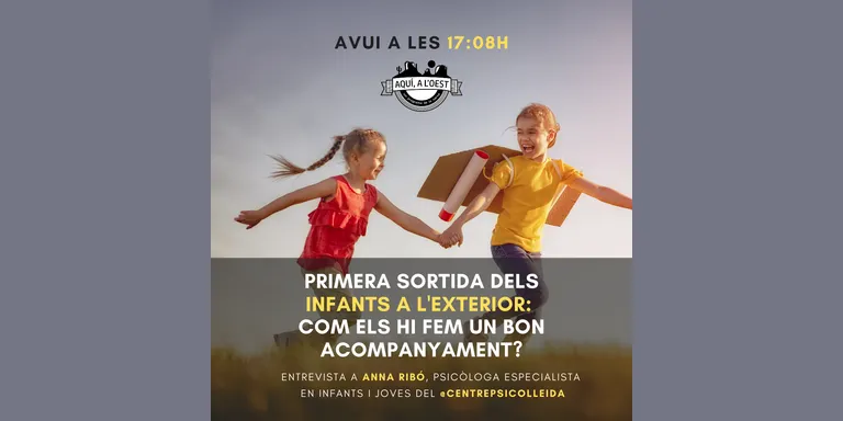 Com acompanyem els més petits en la primera sortida a l'exterior?