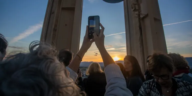 El campanar de Sant Joan ja té els seus convidats per a l'eclipsi total de Sol