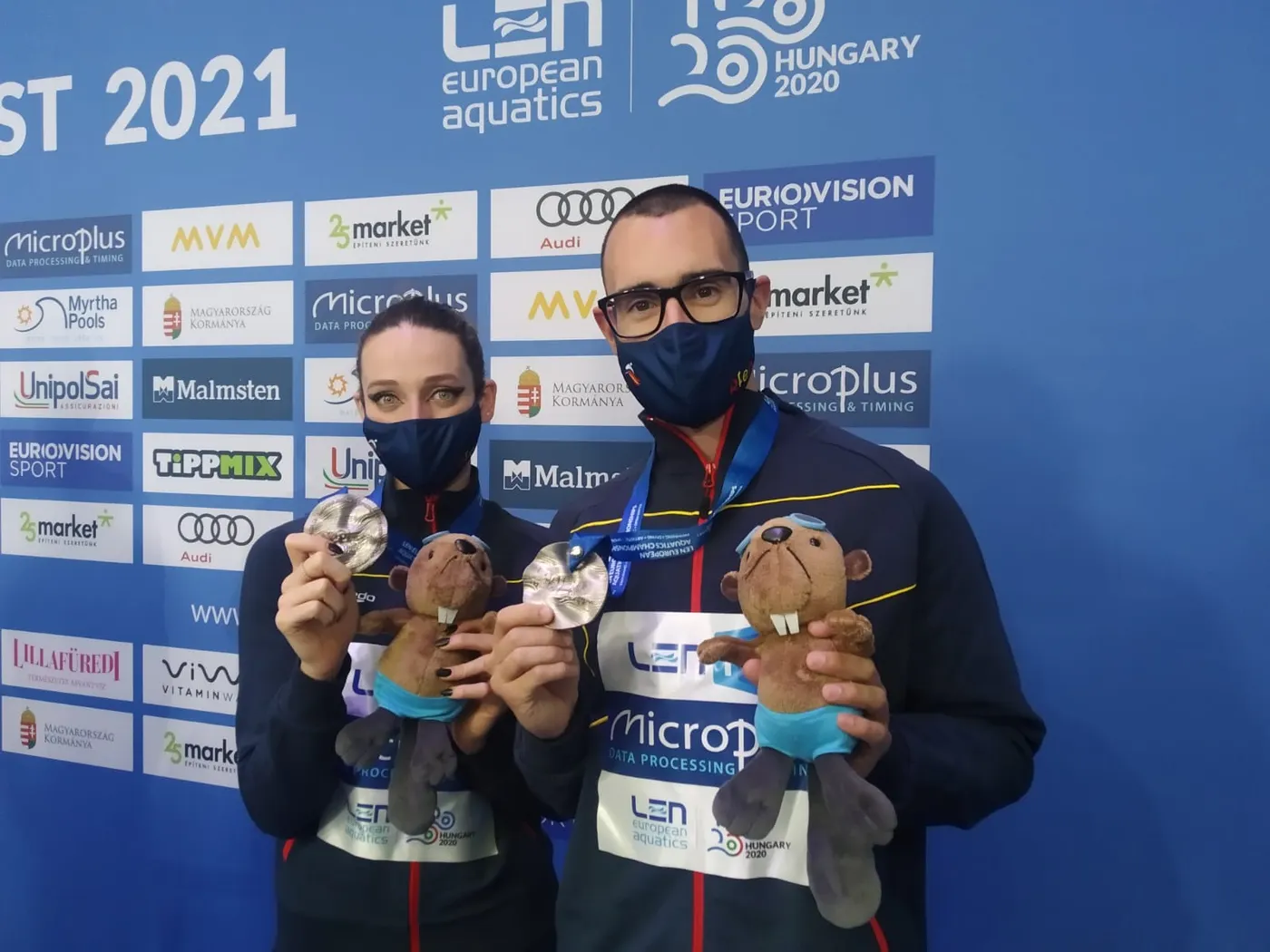 Pau Ribes i Emma García guanyen la plata Budapest