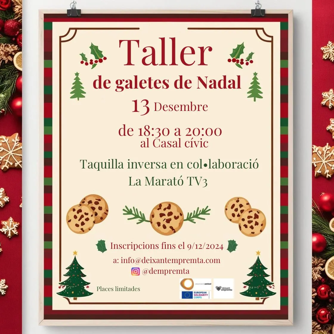 Deixant Empremta organitza un taller solidari amb la Marató de 3Cat