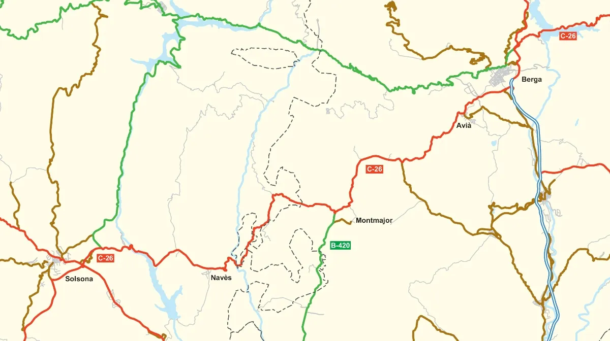 La Generalitat preveu invertir més de 25 milions d'euros per millorar la connexió viària entre el Solsonès i el Berguedà
