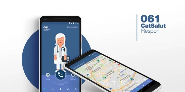 La nova app mòbil 061 CatSalut Respon permet localitzar els desfibril·ladors més propers i ensenya primers auxilis