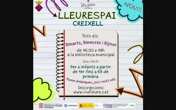 Creixell posarà en marxa la setmana vinent un espai de trobada per als infants del poble
