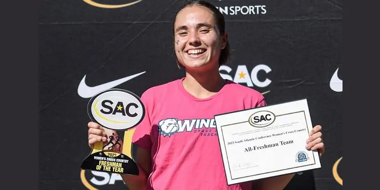 L’atleta Ona Alonso es proclama campiona de la South Atlantic Conference de Camp a Través amb els Bulldogs Wingate
