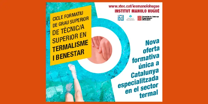 L’Ajuntament ofereix beques als alumnes del CFGS de Termalisme i Benestar