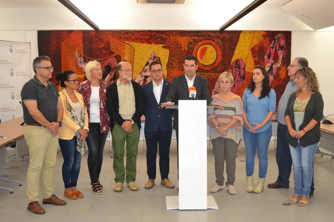 Xavier Amor lamenta el trencament del pacte amb el PDeCAT i anuncia ronda de contactes amb els partits a partir del 2 d'octubre