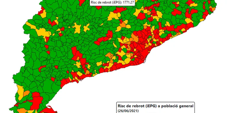 Repunta la incidència de la COVID-19 a l'Alt Urgell per l'aparició d'un brot a Oliana