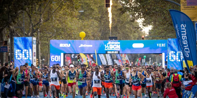 Menys de 5 dies pel retorn de la Mitja Marató a Barcelona