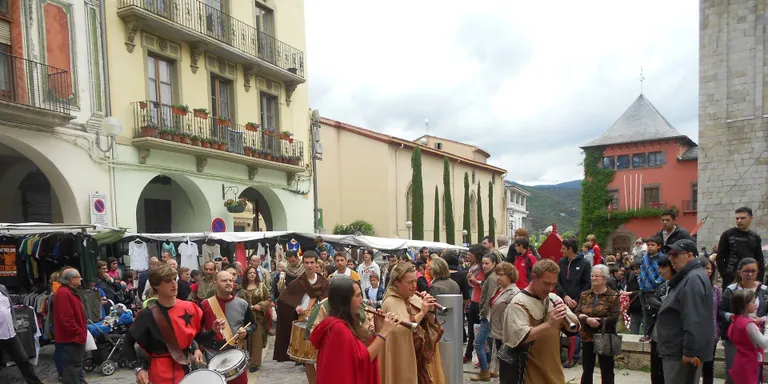 Inaugurat el Mercat Medieval dels Canonges 2014