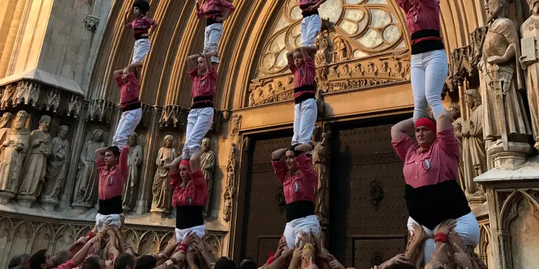 Clàssica de 8 de la Colla Vella a Tarragona