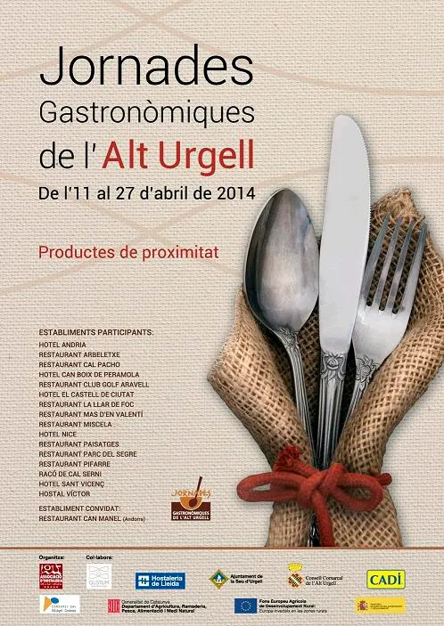 Les Jornades Gastronòmiques de l'Alt Urgell s'obren amb un sopar inaugural