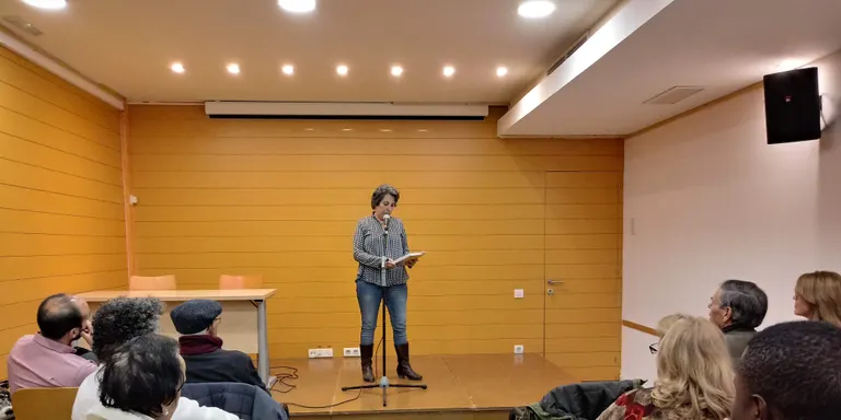 Acte participatiu de Pineda en Comú amb motiu del 8 de Març