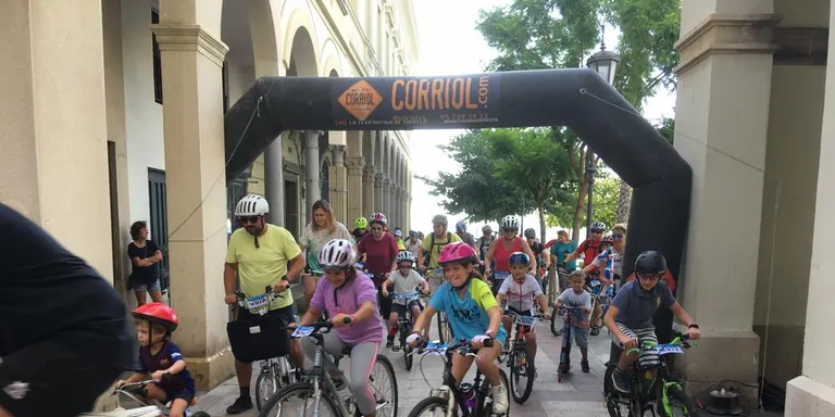 Bona participació a la pedalada amb motiu de la Setmana Europea de la Mobilitat