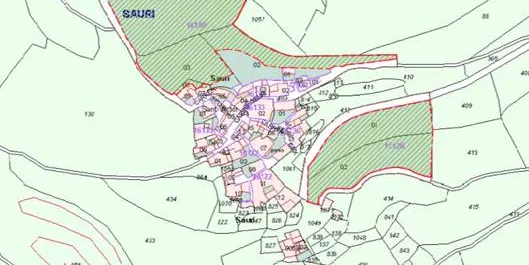Desclassificats dos sectors de sòl urbanitzable del nucli de Saurí, a Sort