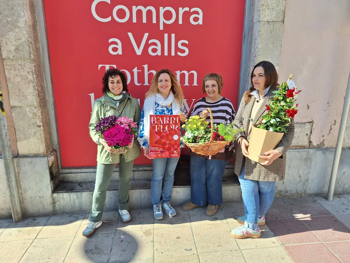 El Barri en Flor s’avança per coincidir amb Sant Jordi
