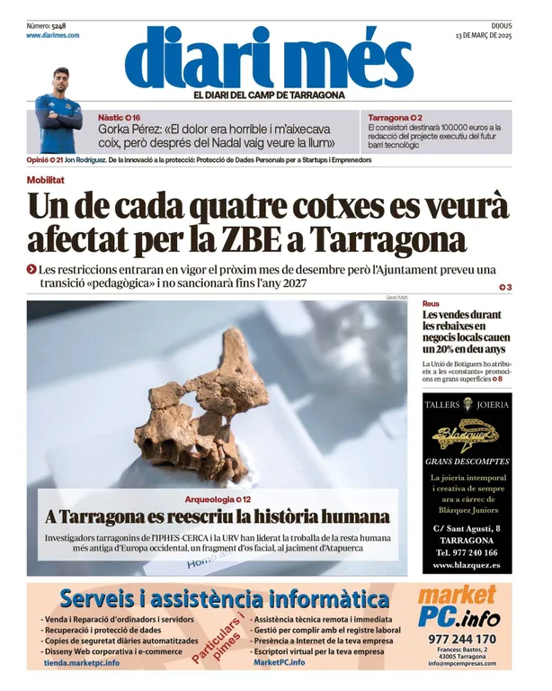 Cop d'ull als diaris d'aquest dijous 13 de març