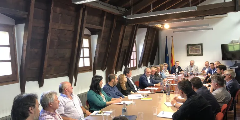 Reunió de la Diputació de Lleida amb els ajuntaments de l’Alt Urgell