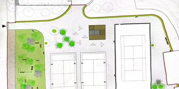 A Creixell s’han iniciat les obres de la primera fase de remodelació i creació del Parc Esportiu, situat al Racó del César
