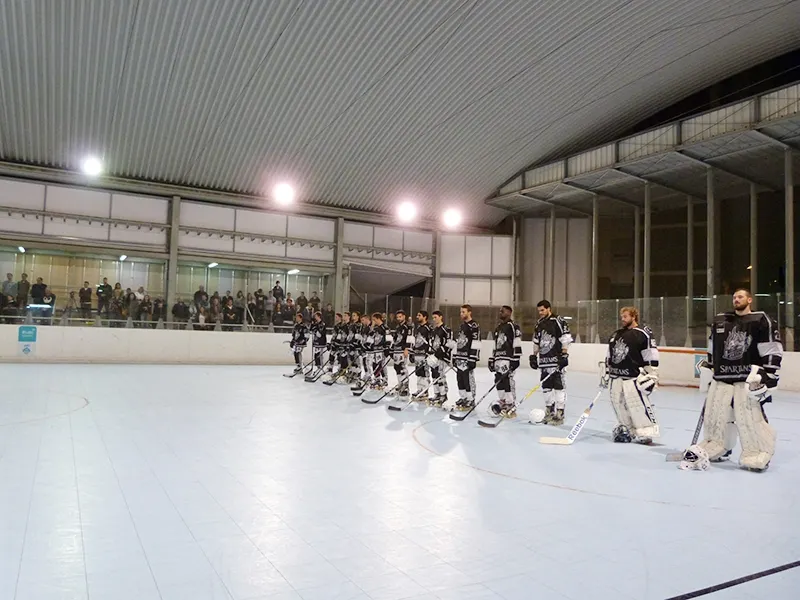 Retorn a la pista Francesc Calvo del masculí del Cent Patins que ha disputat a domicili les dues an