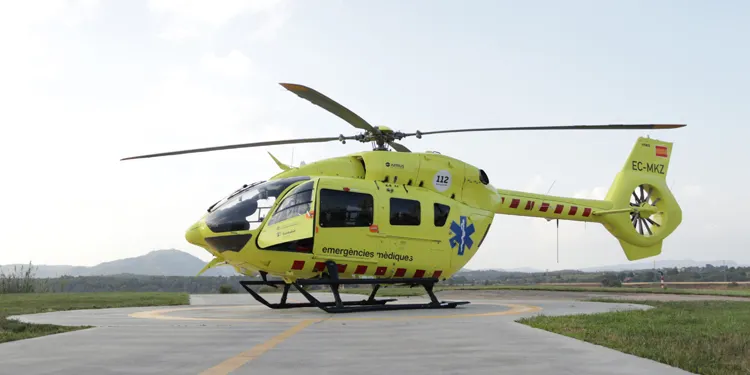 Accident laboral amb un ferit greu a Solsona