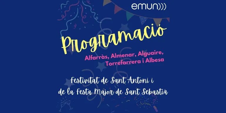Festa major de Sant Sebastià i Sant Antoni Abad als pobles emunencs