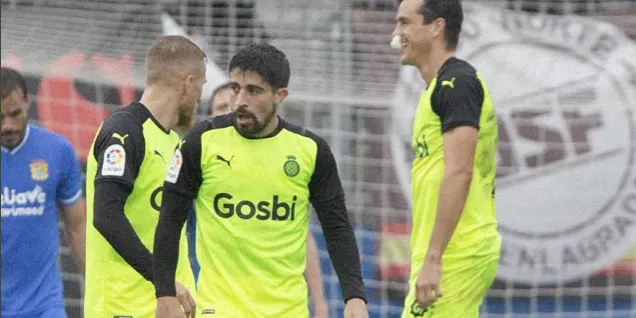 Un Girona FC amb 9 guanya in extremis al Fuenlabrada (1-2)