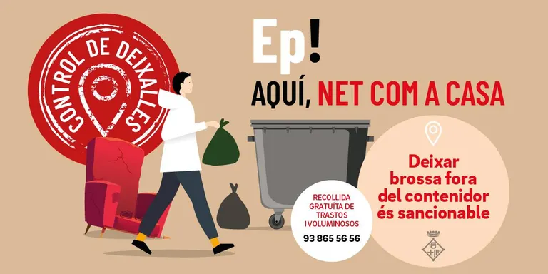 L'Ajuntament arrenca una nova campanya per millorar la gestió de residus