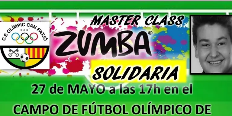 Una master class de zumba solidària recaptarà fons per a Rafa Jurado