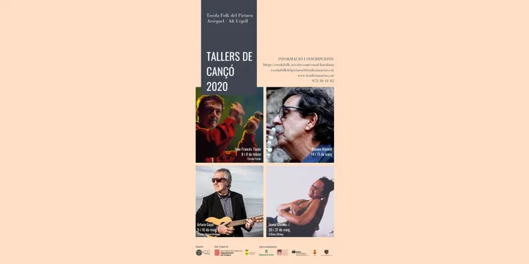 Nous tallers de cançó a l'Escola Folk del Pirineu