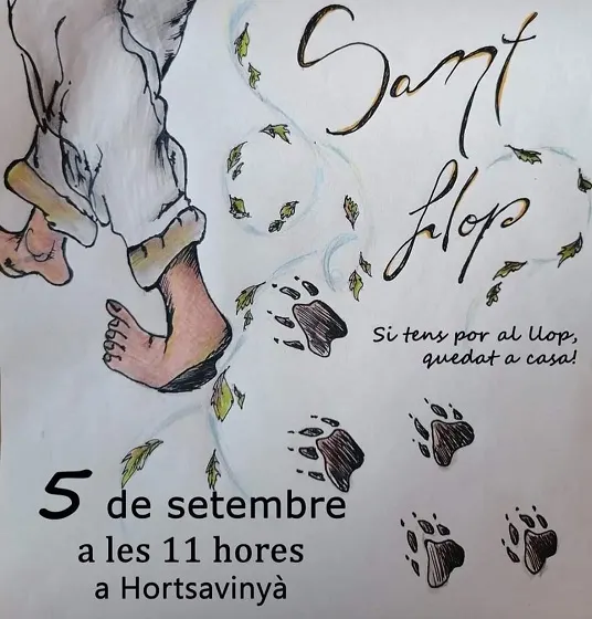 Els veïns d'Hortsavinyà celebren aquest diumenge la Festa de Sant Llop