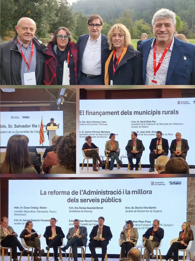 El Govern de la Generalitat situa els pobles rurals catalans al centre de l'agenda a la primera Trobada de Municipis Rurals
