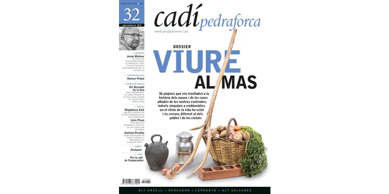 La vida al mas, tema del dossier del nou número de 'Cadí-Pedraforca'