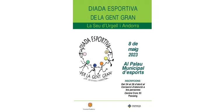 Tot a punt per a la celebració de la Diada Esportiva de la Gent Gran La Seu d'Urgell i Andorra 2023