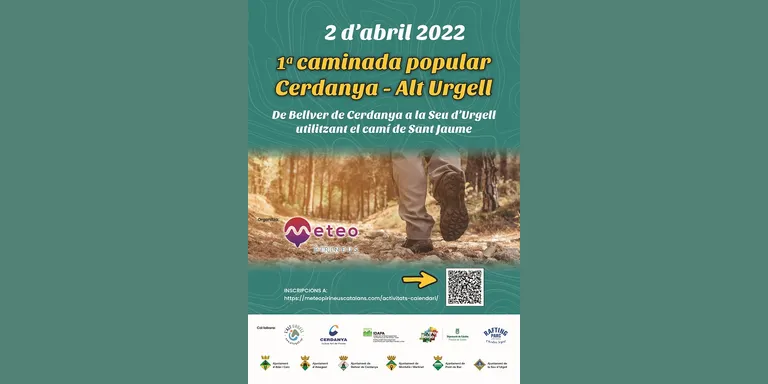 Meteo Pirineus organitza la primera Caminada Popular Cerdanya-Alt Urgell